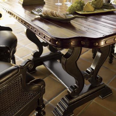 Tommy Bahama Home Kingstown 621873 Sienna Bistro Table with Hand Hewn